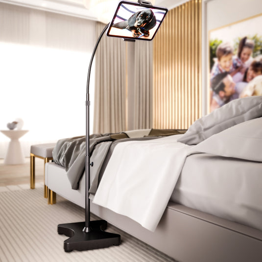 REFURBISHED LEVO Gooseneck Tablet Floor Stand WITHOUT Casters