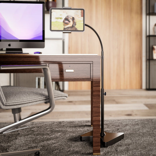 REFURBISHED LEVO Gooseneck Tablet Floor Stand WITHOUT Casters