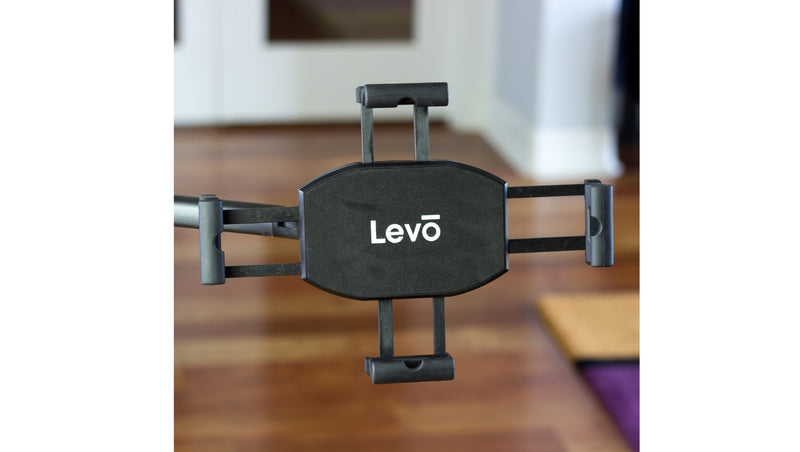 Load image into Gallery viewer, REFURBISHED LEVO Dual Clamp Tablet Cradle for LEVO G2 Stands

