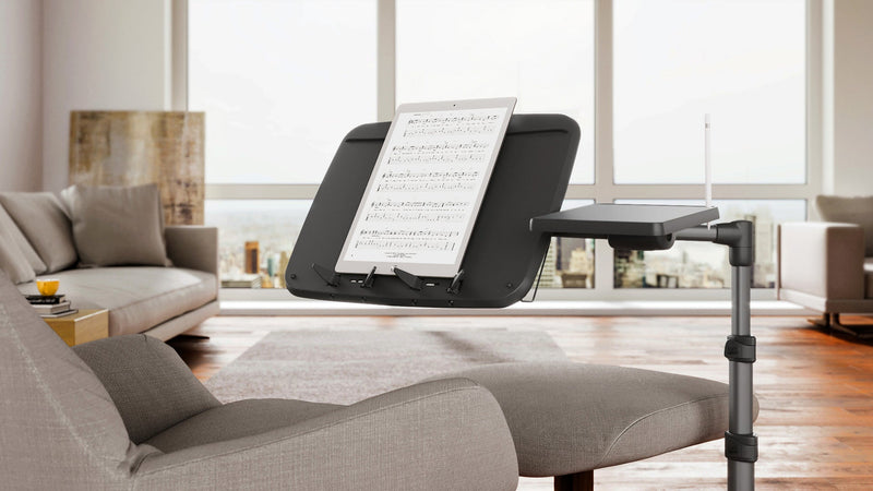 Load image into Gallery viewer, PRIOR MODEL LEVO G2 Deluxe Rolling Laptop Stand WITH Mouse Tray 22761