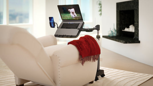 laptop stand for recliner