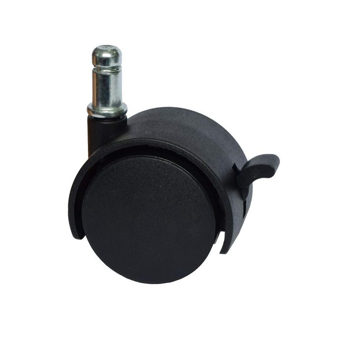 COMMERCIAL Caster with Lock - 2 Inch INDUSTRIAL - 11mm D Shaft