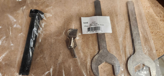 Security Kit-2 Keys,2Allen Wrenches,1 Security Screw