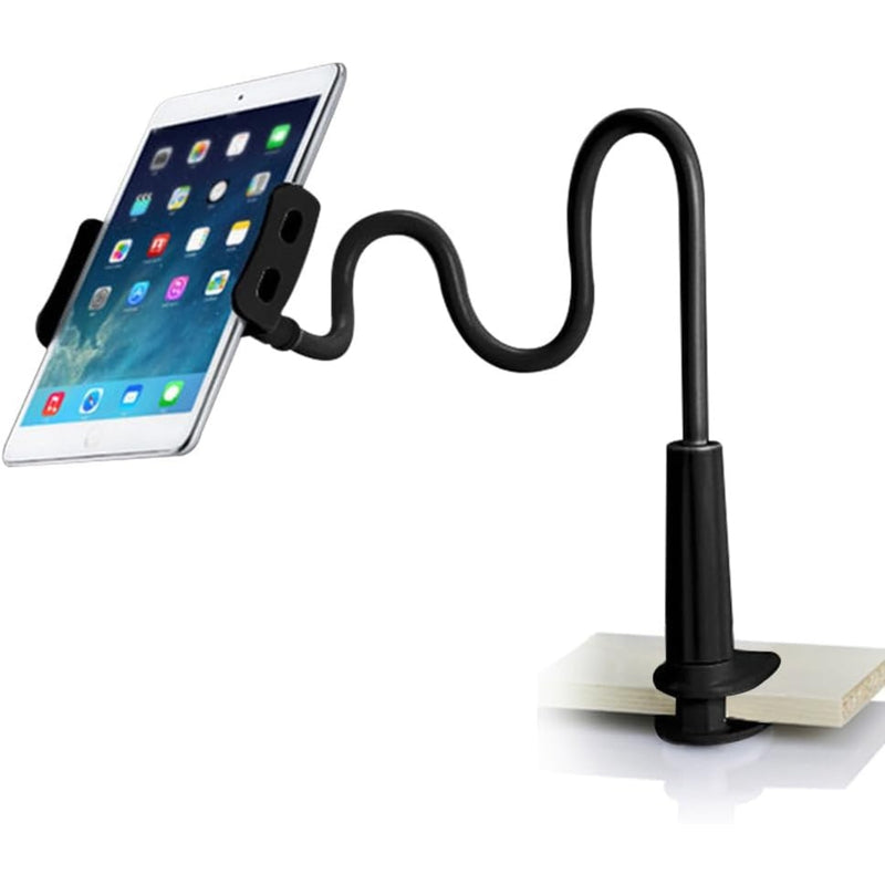 Load image into Gallery viewer, LEVO Clamping Gooseneck Tablet Holder – Phone and Tablet Mount
