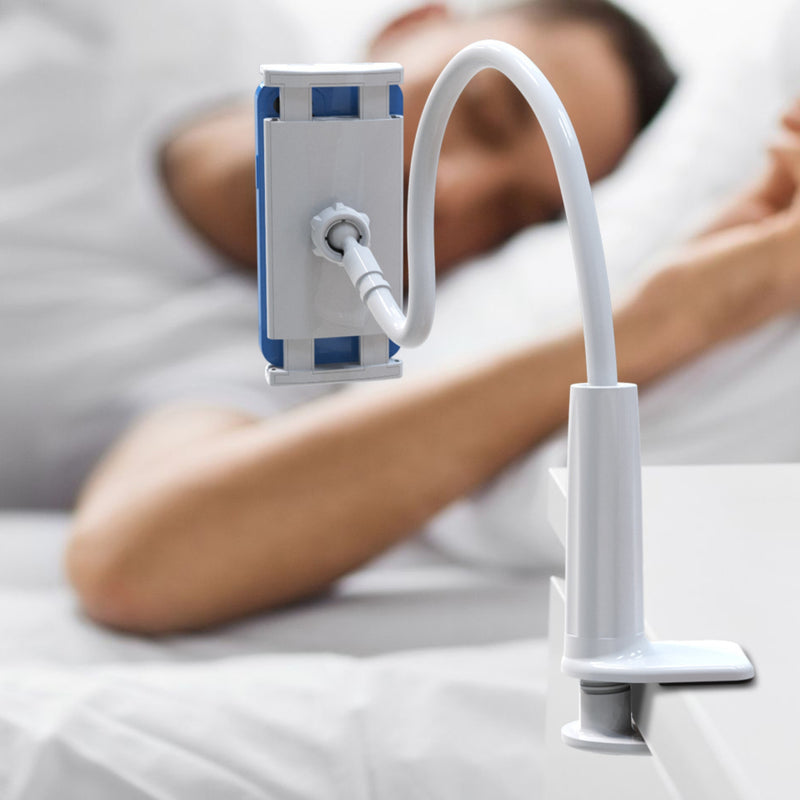 Load image into Gallery viewer, LEVO Clamp-on Gooseneck Tablet Holder – Phone and Tablet Mount
