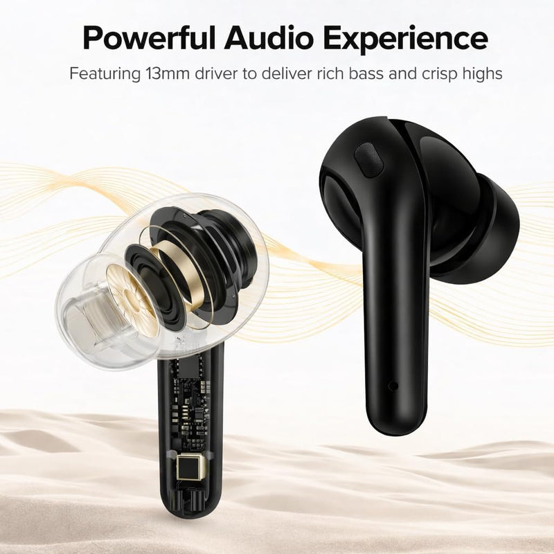 Load image into Gallery viewer, LEVO Wireless Earbuds – Noise Cancelling Bluetooth Earphones for Calls &amp; Work
