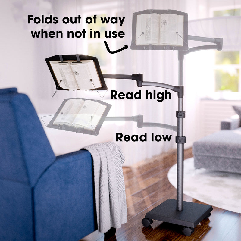 Load image into Gallery viewer, LEVO G2 Book Holder Floor Stand
