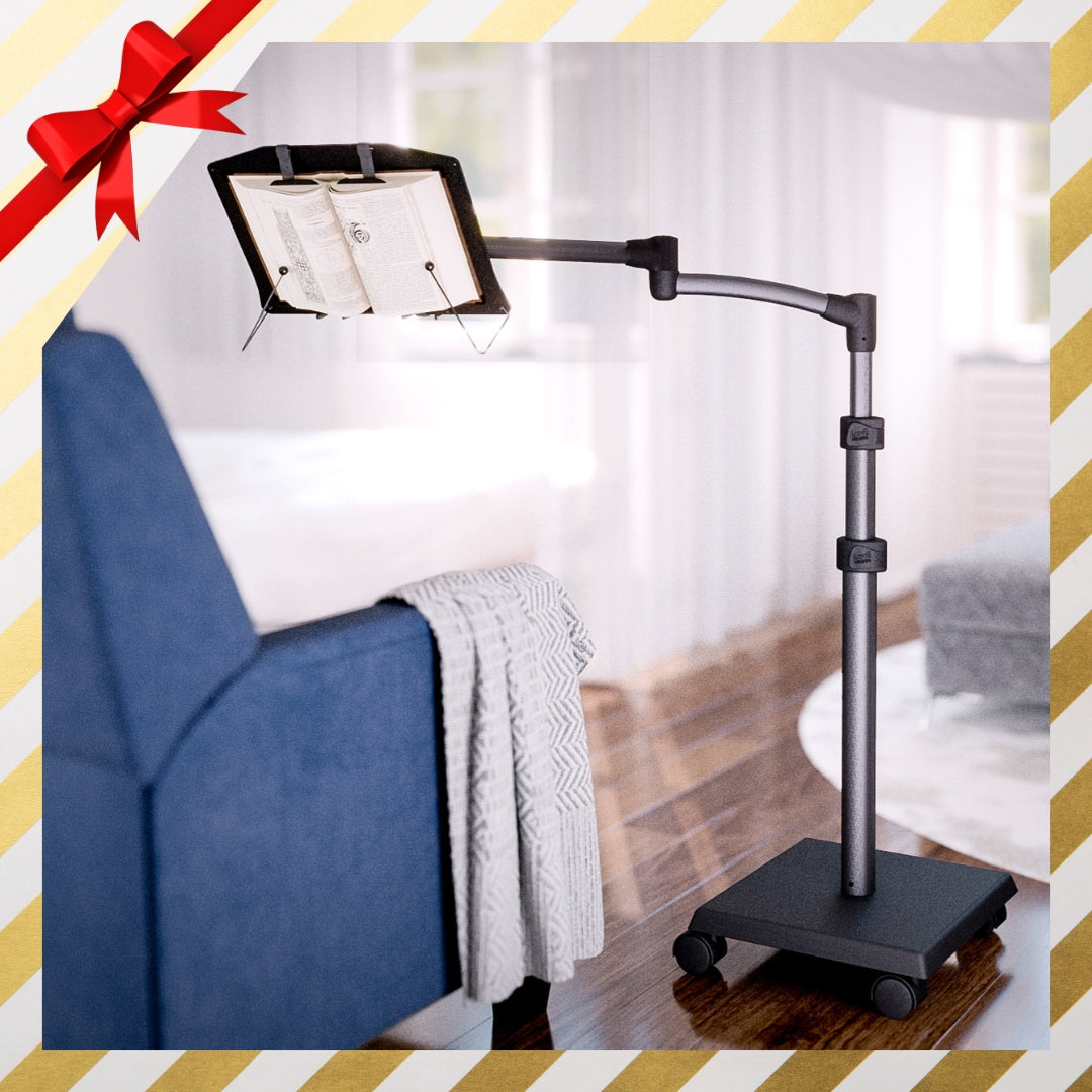 Adjustable Floor Stand for Books - LEVO Holder