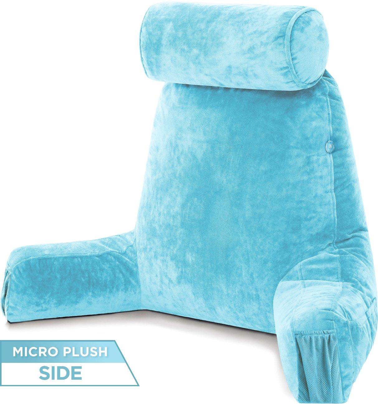 Medium Husband Pillow Aspen Edition Backrest Pillow with Memory Foam