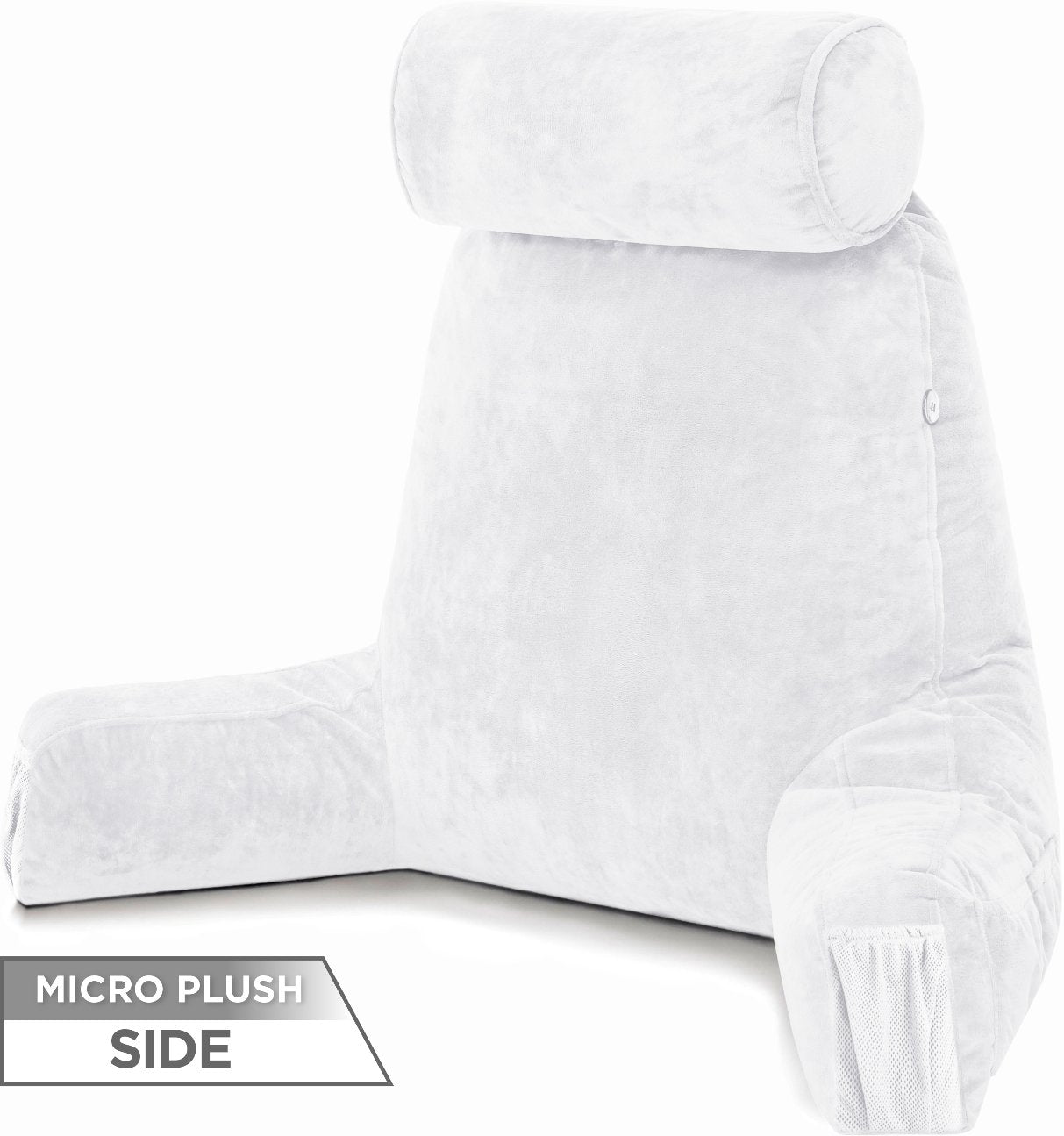 Medium Husband Pillow Aspen Edition Backrest Pillow with Memory Foam