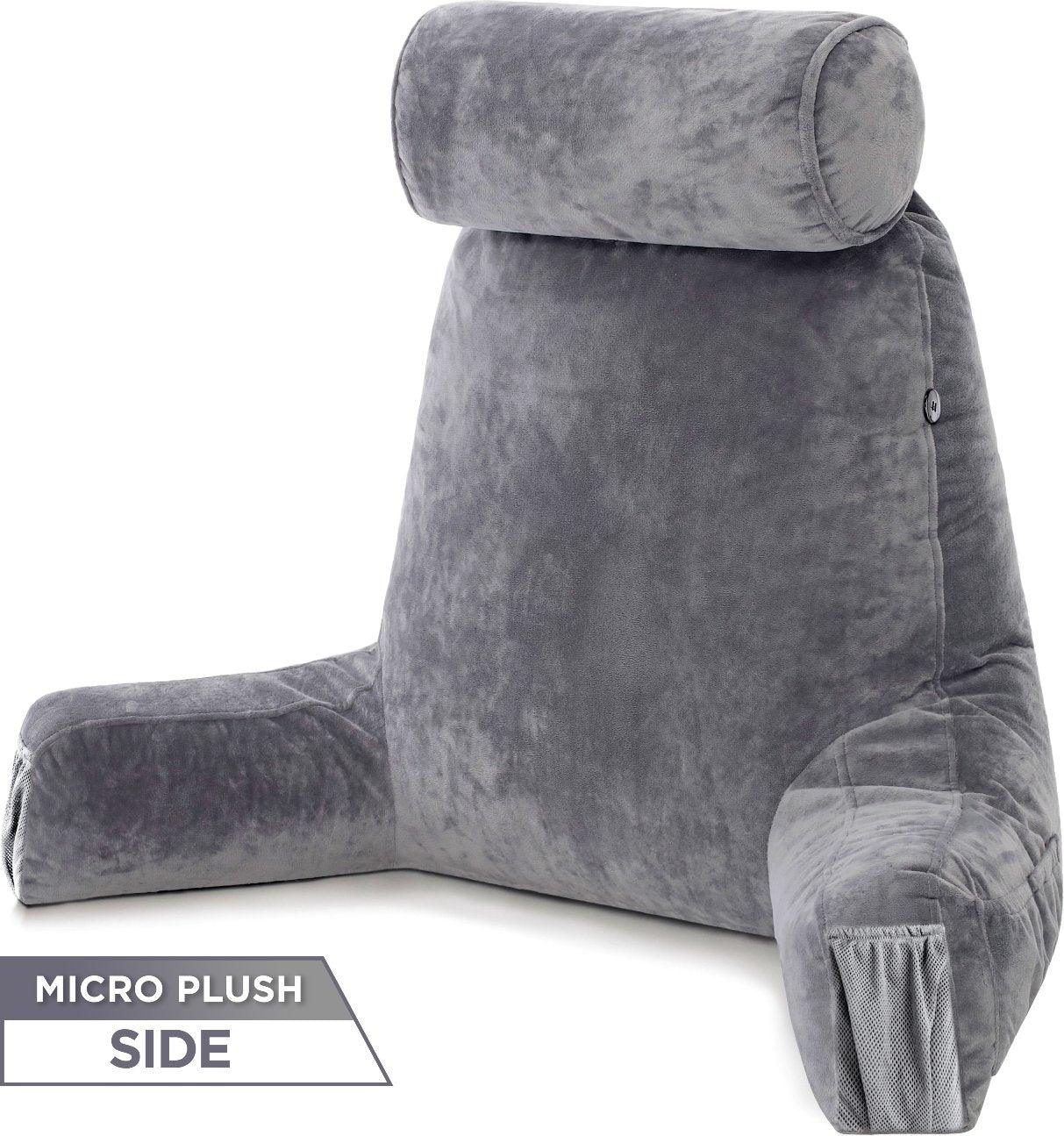 Medium Husband Pillow Aspen Edition Backrest Pillow with Memory Foam