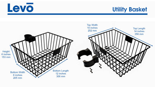 LEVO Utility Basket for Some LEVO Stands