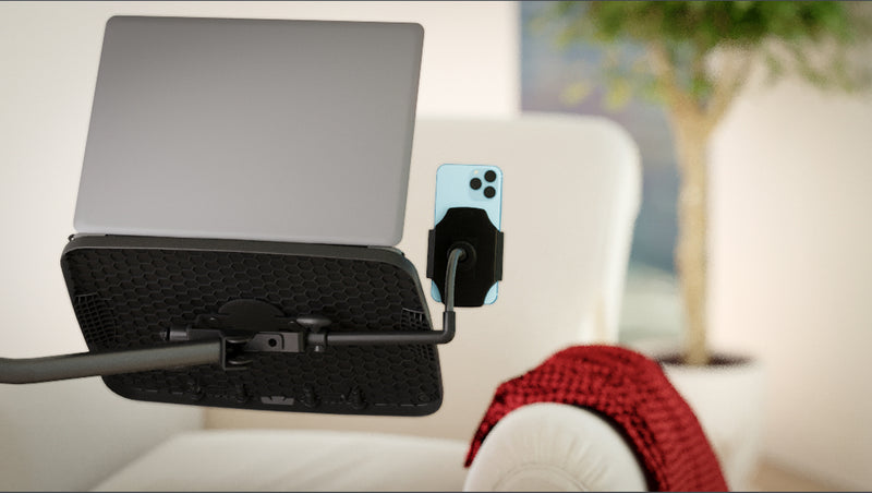 Load image into Gallery viewer, LEVO Phone Holder Exclusively for LEVO Laptop Workstation Stands
